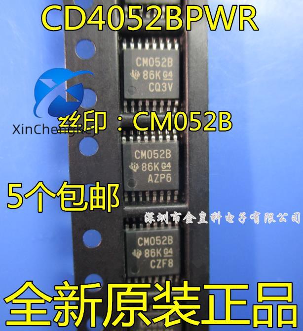   CD4052BPWR ũ ũ CM052B Ƽ÷ TSSOP16, 20 